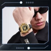 Naviforce NF9194-BLK/GLD-Designed exclusively for the fashion elites