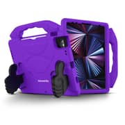 Moxedo Shockproof Protective Case Cover Lightweight Convertible Handle Kickstand for Kids with Pencil Holder Compatible for iPad Pro 11 inch (2018 / 2020 / 2021) / iPad Air4 10.9-inch 2020 (Purple)