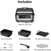 Nutricook Smart Indoor Grill/Air Fryer NC-AFG960
