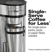 Hamilton Beach Scoop Single Serve Coffee Maker 49981-SAU