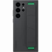 Samsung Silicone Grip Cover Black Galaxy S23 Ultra