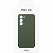 Samsung Silicone Cover Green Galaxy S23 Plus
