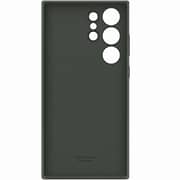 Samsung Silicone Cover Green Galaxy S23 Ultra