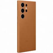 Samsung Leather Cover Brown Galaxy S23 Ultra