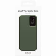 Samsung Smart View Wallet Case Green Galaxy S23 Plus