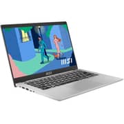 MSI Modern 14 (2022) Laptop - AMD Ryzen 7-5825U / 14inch FHD / 8GB RAM / 512GB SSD / Shared AMD Radeon Graphics / Windows 11 Home / English & Arabic Keyboard / Carbon Grey / Middle East Version - [Modern 14 C5M]