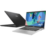 MSI Modern 14 (2022) Laptop - AMD Ryzen 7-5825U / 14inch FHD / 8GB RAM / 512GB SSD / Shared AMD Radeon Graphics / Windows 11 Home / English & Arabic Keyboard / Carbon Grey / Middle East Version - [Modern 14 C5M]