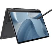 Lenovo Ideapad Flex 5 14IAU7 (2022) 2-in-1 Laptop - 12th Gen / Intel Core i7-1255U / 14inch WUXGA / 1TB SSD / 16GB RAM / Shared Intel Iris Xe Graphics / Windows 11 Home / English & Arabic Keyboard / Storm Grey / Middle East Version - [82R700BAAX]