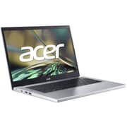 Acer Aspire 3 (2022) Laptop - AMD Ryzen 5-7520U / 14inch FHD / 8GB RAM / 512GB SSD / Shared / Windows 11 Home / English & Arabic Keyboard / Pure Silver / Middle East Version - [A314-23P-R8GJ]