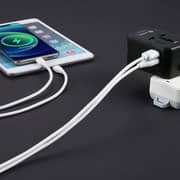 Zoook Multi-Regional Travel Adapter/2USB Ports Black