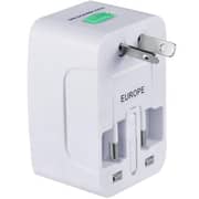 Zoook Multi-Regional Travel Adapter White