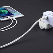 Zoook Multi-Regional Travel Adapter/2USB Ports White