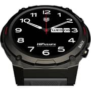 HiFuture FutureGo Mix 2 1.43″ AMOLED Smartwatch with Wireless Calling & Health Suite - Raven Black