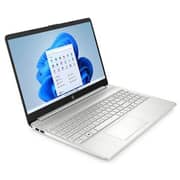 HP (2022) Laptop - AMD Ryzen 5-5625U / 15.6inch FHD / 512GB SSD / 8GB RAM / Shared AMD Radeon Graphics / Windows 11 Home / English & Arabic Keyboard / Silver / Middle East Version - [15S-EQ3012NE]