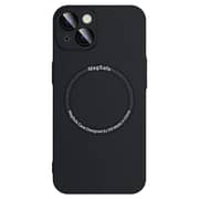 Glassology MagSafe Silicon Case Black iPhone 14