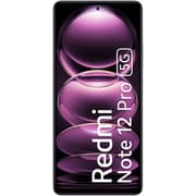 Xiaomi Redmi Note 12 Pro 6GB RAM 128GB Dual Sim 5G Smartphone Stardust Purple - International Version