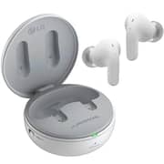LG TONE Free T90 Dolby Atmos with Dolby Head Tracking True Wireless Bluetooth Earbuds, White