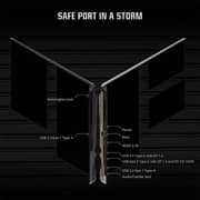 ASUS TUF (2023) Gaming Laptop - AMD Ryzen 7-7735HS / 16inch WUXGA / 16GB RAM / 512GB SSD / 8GB AMD Radeon RX 7600S Graphics / Windows 11 Home / English & Arabic Keyboard / Black / Middle East Version - [FA617NS-N3002W]