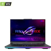 Asus ROG Strix SCAR 16 G634JZ-NM063W Gaming Laptop - 13th Gen Core i9 4GHz 32GB 2TB 12GB Win11 16inch WQXGA Off Black NVIDIA GeForce RTX 4080 English/Arabic Keyboard Middle East Version