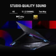 ASUS ROG Strix SCAR 18 G834JY-N6064W Gaming Laptop - 13th Gen Core i9 4GHz 32GB 2TB 16GB Win11 18inch QHD+ Black NVIDIA GeForce RTX 4090 English/Arabic Keyboard Middle East Version