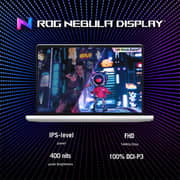 Asus ROG Zephyrus G14 GA402NJ-L4063W Gaming Laptop - Ryzen 7 3.2GHz 16GB 512GB 6GB Win11 14inch WUXGA White NVIDIA GeForce RTX 3050 English/Arabic Keyboard Middle East Version