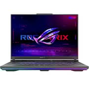 Asus ROG Strix G16 G614JI-N4091W Gaming Laptop - 13th Gen Core i7 3.6GHz 16GB 1TB 8GB Win11 16inch WQXGA Eclipse Grey NVIDIA GeForce RTX 4070 English/Arabic Keyboard Middle East Version