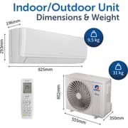 Gree Split Air Conditioner 1 Ton I SAVE PLUS-P12H3