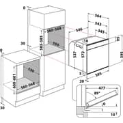 Whirlpool Built In Oven W7OM44BS1H