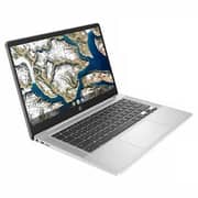 HP ChromeBook (2021) Laptop - Intel Celeron-N4500 / 14inch FHD / 128GB eMMC / 4GB RAM / Chrome OS / English Keyboard / Grey / International Version - [14a-na1083cl]