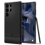 Spigen Rugged Armor Case Matte Black Galaxy S23 Ultra