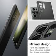 Spigen Thin Fit Case Black Galaxy S23 Ultra