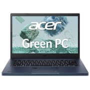 Acer Aspire Vero (2022) Laptop - 12th Gen / Intel Core i7-1255U / 14inch FHD / 16GB RAM / 512GB SSD / Shared / Windows 11 Home / English & Arabic Keyboard / Blue / Middle East Version - [AV14-51-7437]