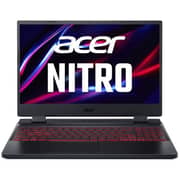 Acer Nitro 5 (2022) Gaming Laptop - AMD Ryzen 5-6600H / 15.6inch FHD / 8GB RAM / 512GB SSD / 4GB NVIDIA GeForce RTX 3050 Graphics / Windows 11 Home / English & Arabic Keyboard / Black / Middle East Version - [AN515-46]