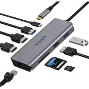 Blupebble 9-in-1 Hub Grey