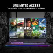 Asus Rog Strix G17 Gaming (2022) Laptop - AMD Ryzen 9-6900HX / 17.3inch WQHD / 1TB SSD / 16GB RAM / NVIDIA GeForce RTX 3060 / Windows 11 Home / English and Arabic Keyboard / Eclipse Gray / Middle East Version - [G713RM-LL075W]