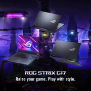 Asus Rog Strix G17 Gaming (2022) Laptop - AMD Ryzen 9-6900HX / 17.3inch WQHD / 1TB SSD / 16GB RAM / NVIDIA GeForce RTX 3060 / Windows 11 Home / English and Arabic Keyboard / Eclipse Gray / Middle East Version - [G713RM-LL075W]