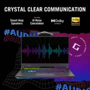 Asus Rog Strix G17 Gaming (2022) Laptop - AMD Ryzen 9-6900HX / 17.3inch WQHD / 1TB SSD / 16GB RAM / NVIDIA GeForce RTX 3060 / Windows 11 Home / English and Arabic Keyboard / Eclipse Gray / Middle East Version - [G713RM-LL075W]