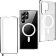 Smart Alien Case Clear With Screen Protector Galaxy S23 Ultra