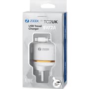Zoook USB Travel Charger With Lightning Cable White