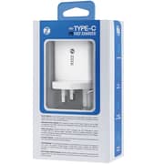 Zoook Ultra Fast USB Type C Wall Charger With Lightning Cable White