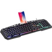 Zoook Wired Gaming Keyboard & Mouse Combo Black