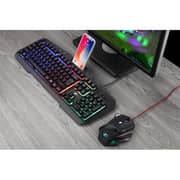 Zoook Wired Gaming Keyboard & Mouse Combo Black