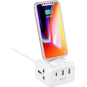 Zoook 2 Port USB Portable Charger White