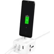 Zoook 2 Port USB Portable Charger White