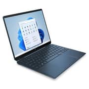 HP Spectre x360 (2022) Laptop - 12th Gen / Intel Core i7-1255U / 13.5inch WUXGA+ / 1TB SSD / 16GB RAM / Shared Intel UHD Graphics / Windows 11 Home / English & Arabic Keyboard / Blue / Middle East Version - [14-EF0016NE]