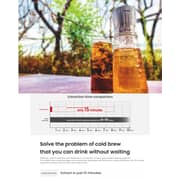 EPEIOS Portable Electric Cold Brew Iced Tea and Coffee Maker Rechargeable 680ml- EPC0801