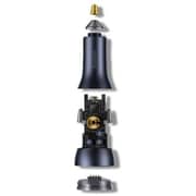 Baseus Triple Fast Car Charger Dark Grey