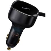 Baseus 2-in-1 Car Charger Black