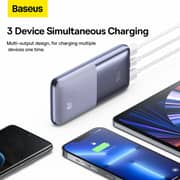 Baseus Bipow Pro Digital Display Fast Charge Power Bank 10000mAh 22.5W Purple