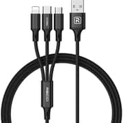 Recci 3 In 1 USB Cable Fast Wind- RCS-D 120